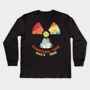 chernobyl 1986 Kids Long Sleeve T-Shirt